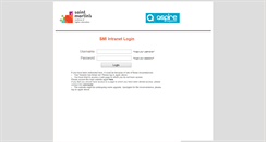 Desktop Screenshot of intranet.stmartins.edu